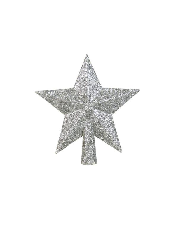Gwiazda choinkowa srebrna