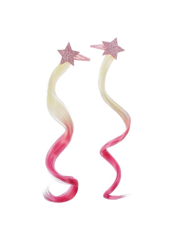 Kolorowe pasemka - spinki (2 szt.)