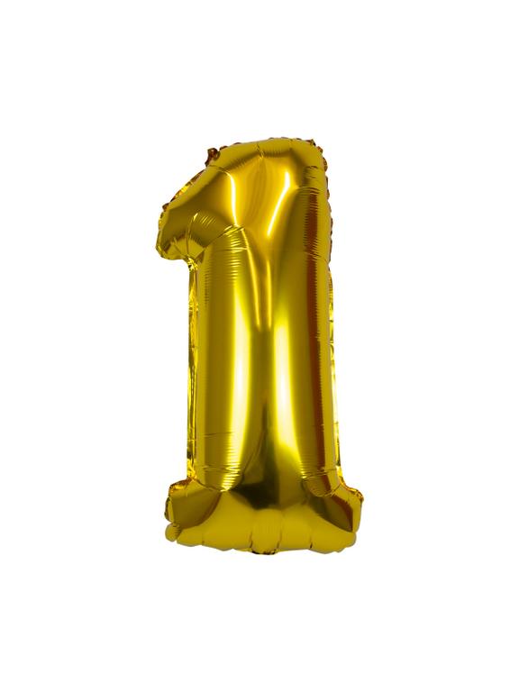 Balon foliowy cyferka nr 1