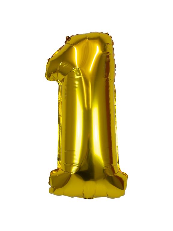 Balon foliowy cyferka XXL - nr 1