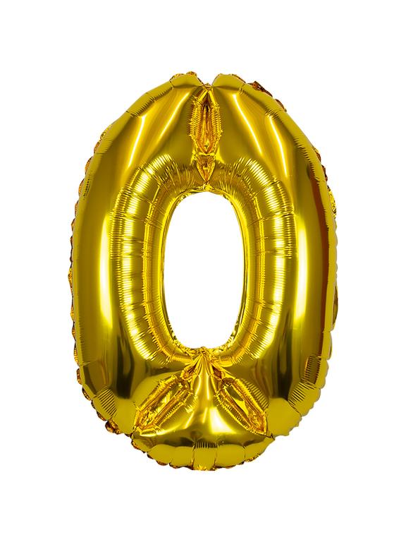 Balon foliowy cyferka XXL - nr 0