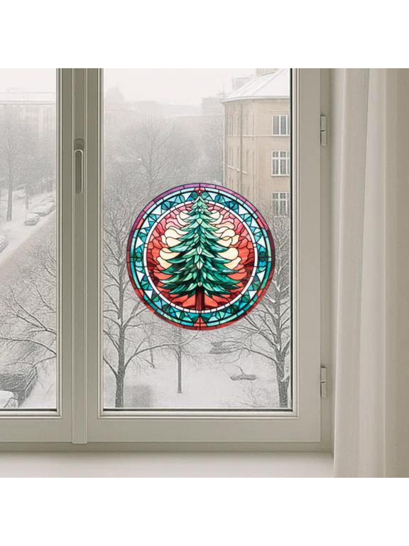 Naklejka elektrostatyczna - witraż